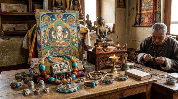 Découvrez les bijoux tibétains et l'art bouddhiste